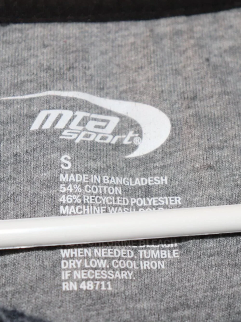 🔵 MTA Sport Heather Blue Crewneck Sweater · Men’s S A